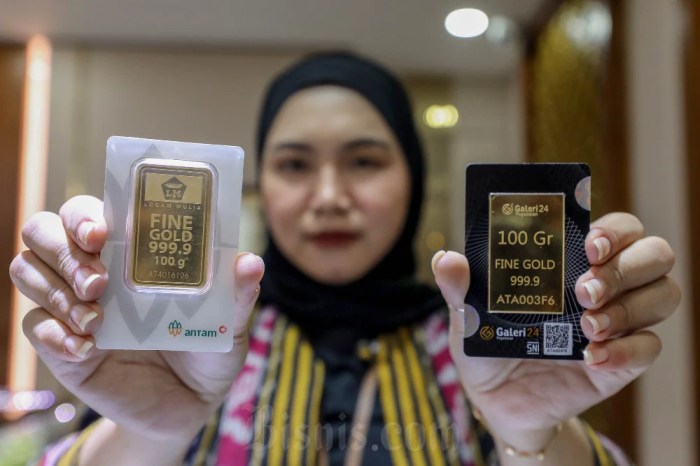 Harga emas antam hari ini di medan