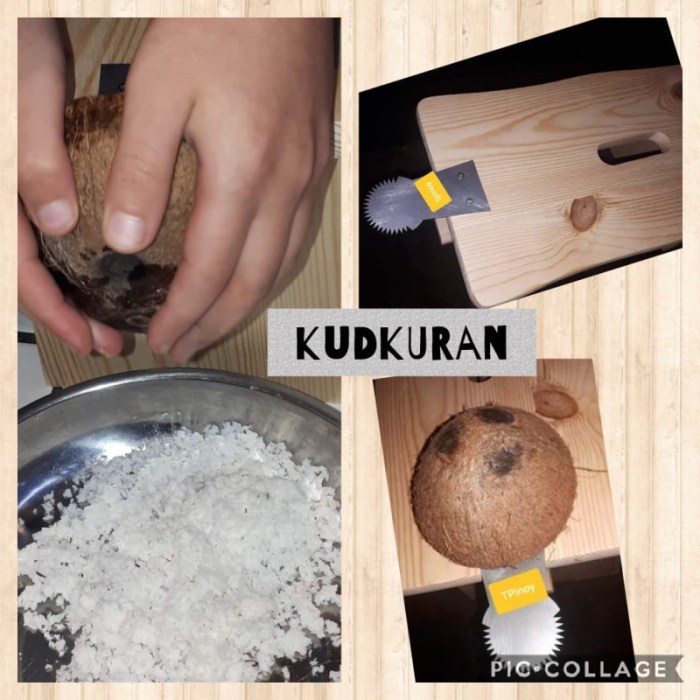 Parut kelapa manual