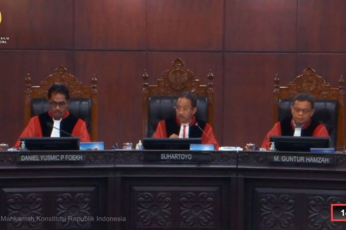 Jumlah personel polri per wilayah dalam pengamanan sidang pilkada MK