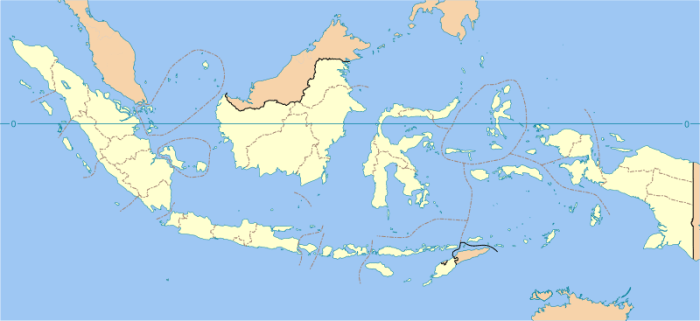 Daftar lengkap 38 provinsi di Indonesia dan ibukotanya
