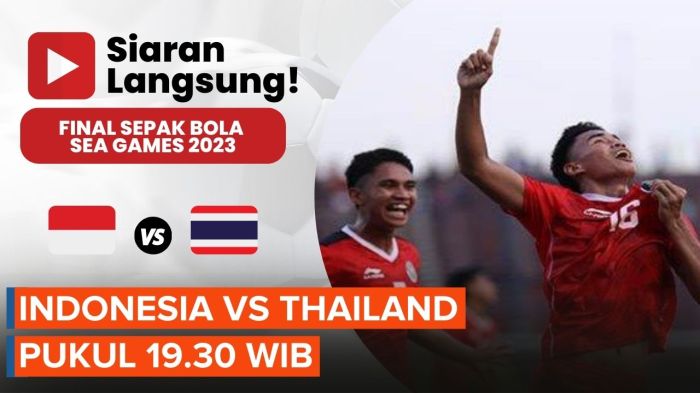 Live streaming timnas u19 vs thailand
