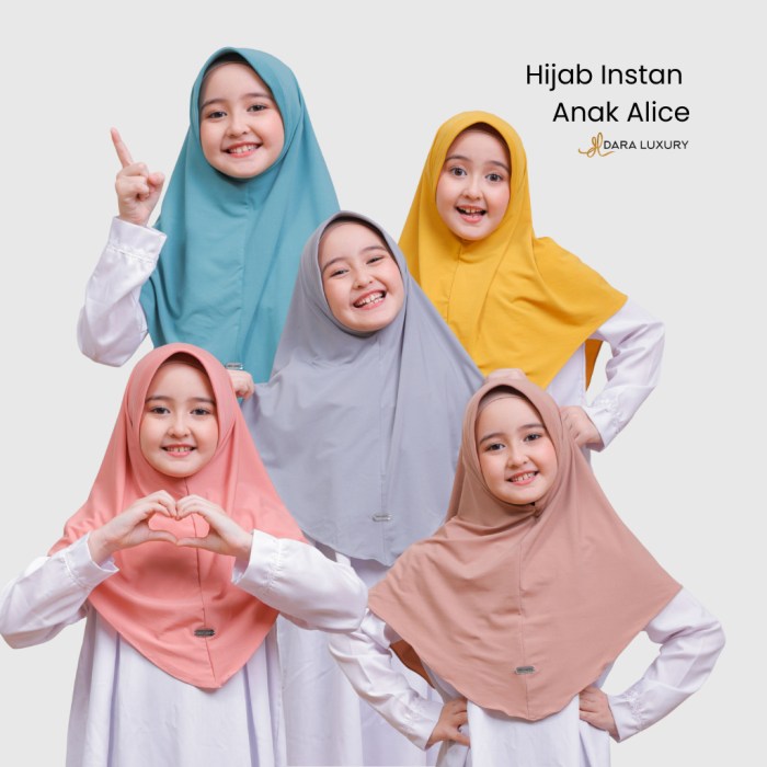 Lazada hijab pasmina isntan oval  Dara Luxury
