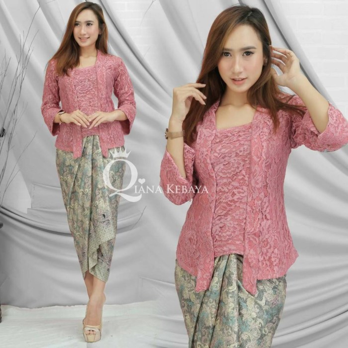 Kebaya polos