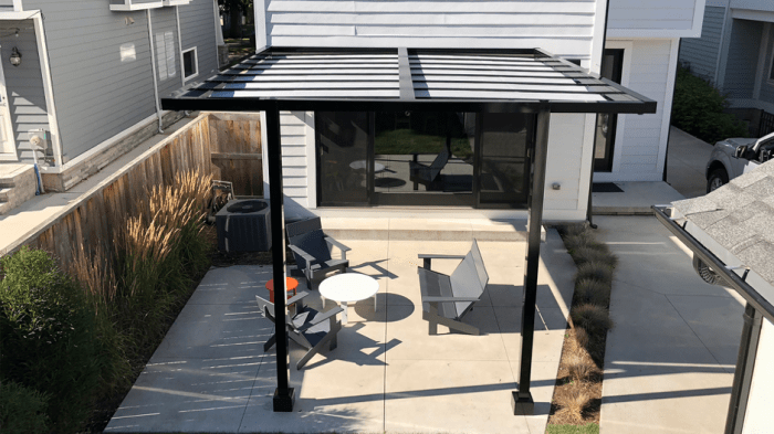 Kanopi minimalis modern terbaru