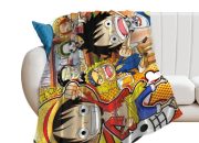 Luffy One Piece Hitam Putih Eksplorasi Visual