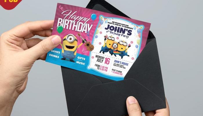 Contoh Kartu Undangan Ulang Tahun Bahasa Inggris