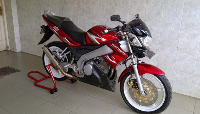 Modifikasi Vixion Old Hitam Tren dan Panduan