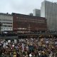 Video demonstrasi Sergels torg dukung Ukraina