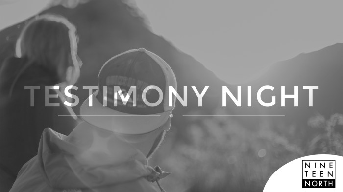 Testimoni malam pertama