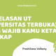 Tujuan belajar di universitas terbuka