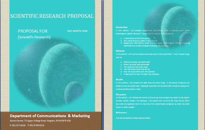 Contoh proposal bisnis pdf