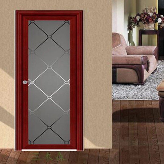 Pintu kamar mandi aluminium