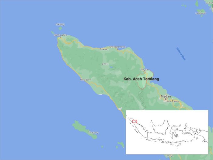 Lokasi dan sejarah Sikepo di Aceh Tamiang