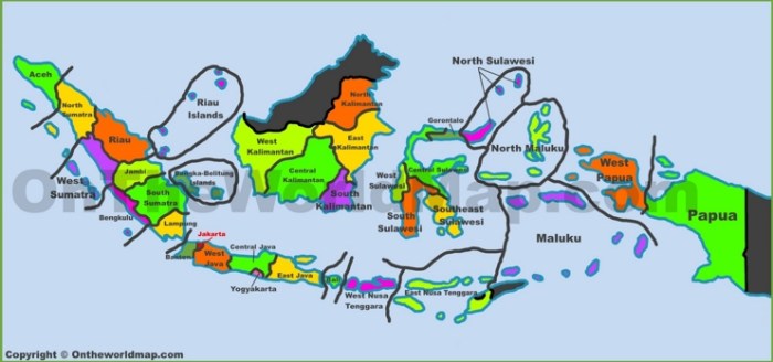 Daftar lengkap 38 provinsi di Indonesia dan ibukotanya