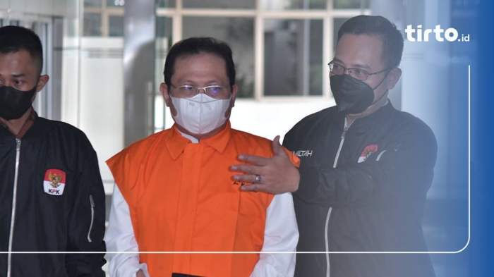 Siapa saja yang terlibat dalam kasus penerimaan uang Hasbi Hasan