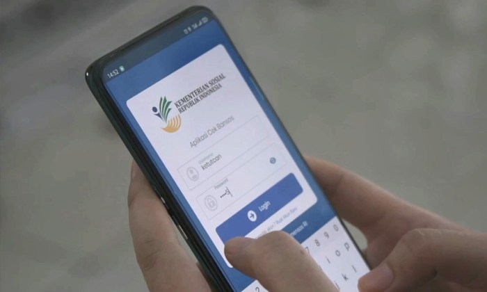 Cek penerima bansos PKH online pakai NIK KTP dan nama lengkap