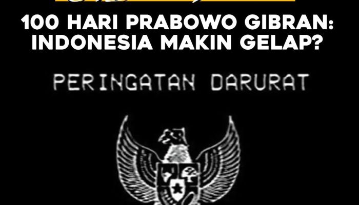 Ribuan Mahasiswa Gelar Aksi “Indonesia Gelap” di Patung Kuda, Jakarta