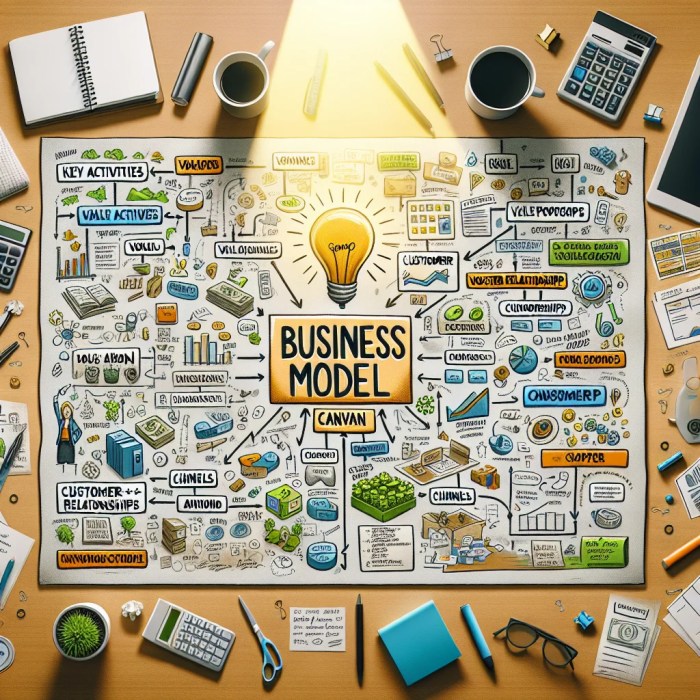 Coffee shop business model canvas