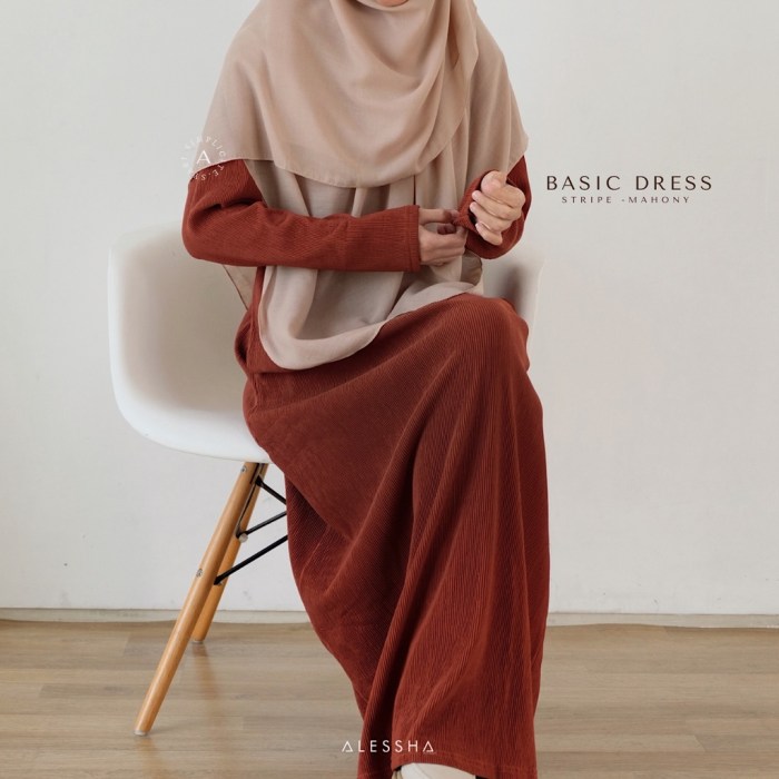 Tunik polos elegan