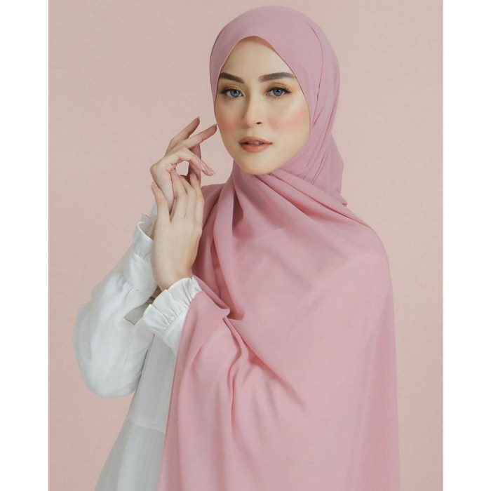 Termurah hijab pasmina gradient jersey Dara Luxury