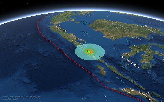 Indonesia earthquake tsunami map indonesian 28 magnitude sulawesi earthquakes after epicenter usgs struck today was sept live powerful deadly quake