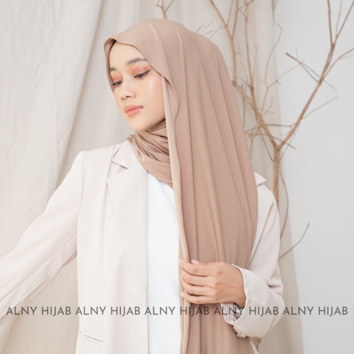 Termurah hijab pasmina gradient jersey Dara Luxury