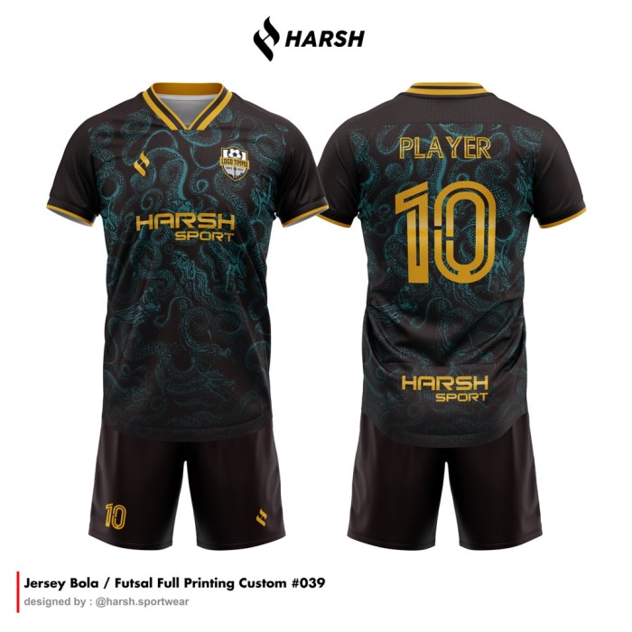 Mentahan jersey futsal polos