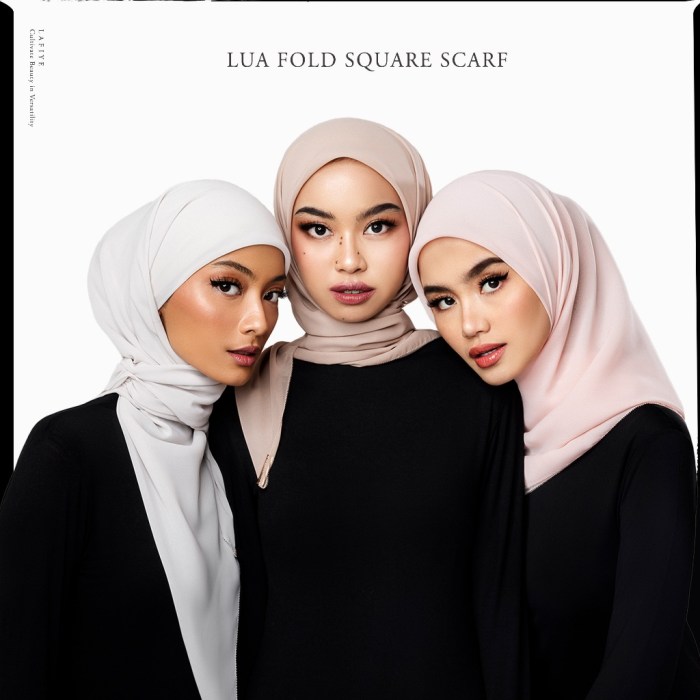 Termurah hijab silk scarf Lafiye