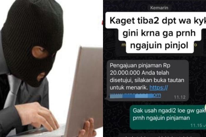 Laporan kasus penipuan pinjol ilegal 543 Februari 2025