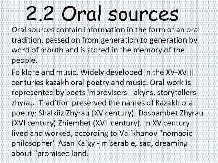 Memperoleh sumber lisan menggunakan metode