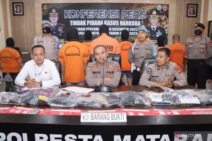 Laporan kejadian gangsterisme di Kota Mataram