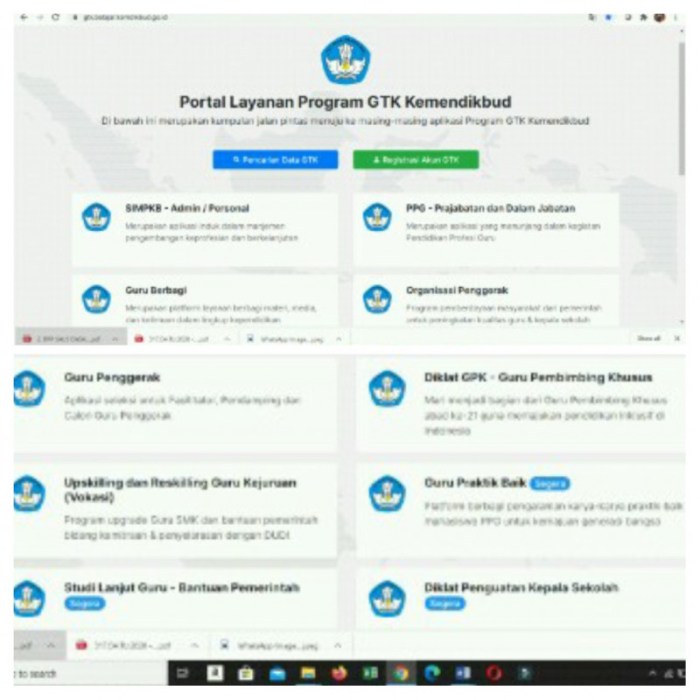 Cara mengatasi website info gtk kemdikbud yang error dan lemot