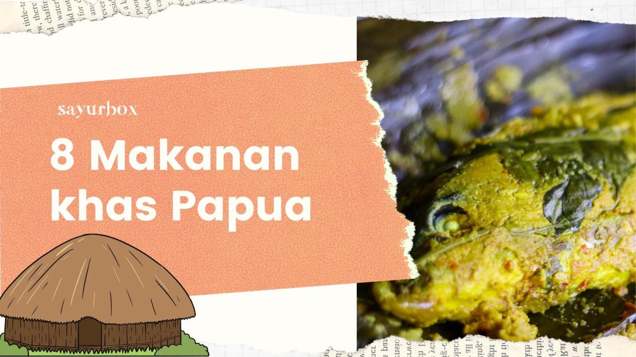Resep lengkap dan cara membuat aneka makanan khas Papua