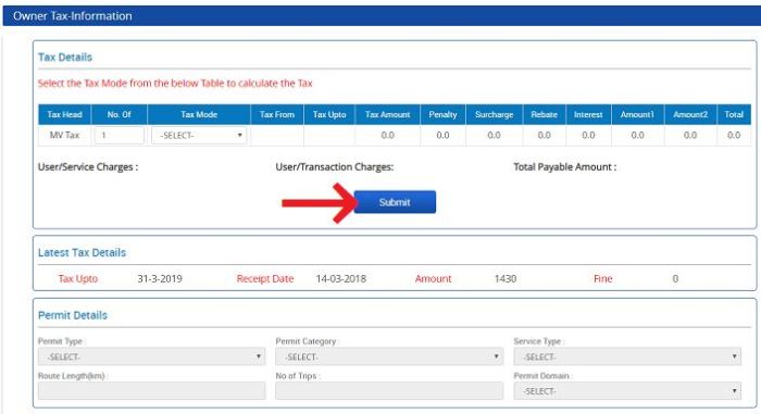 Tax online pay vehicle motor payment token sindh excise gos pk clicking tab step after