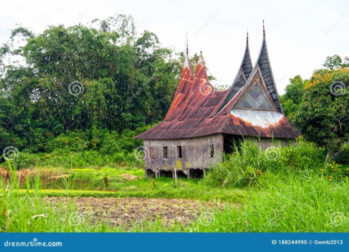 Perbedaan rumah adat Minangkabau dan Aceh