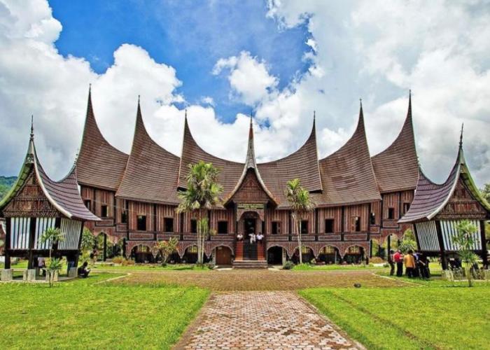 Adat minangkabau minang gadang gardencenter lukisan penjelasan tradisional daerah budaya bentuk unsur atap agama karena kartun syarak