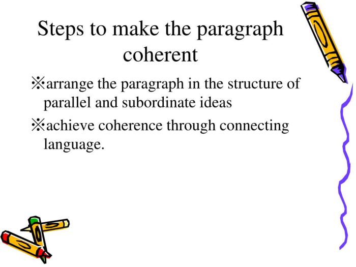 Coherence essay essays flow having order quality its