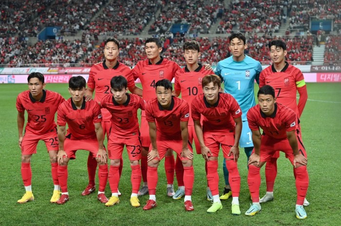 Pemain timnas korea