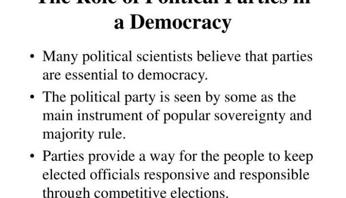 Peran Partai Politik dalam Demokrasi Indonesia