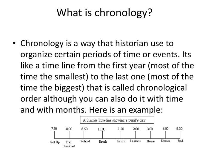 Pembuatan kronologis dilakukan dengan tujuan berikut kecuali