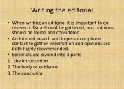 Fungsi Penulisan Editorial Kecuali Apa?