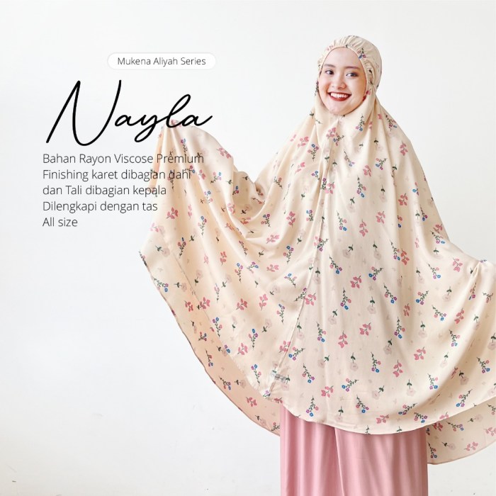 Tokopedia mukena Dewasa Motif Anjani Jumuna