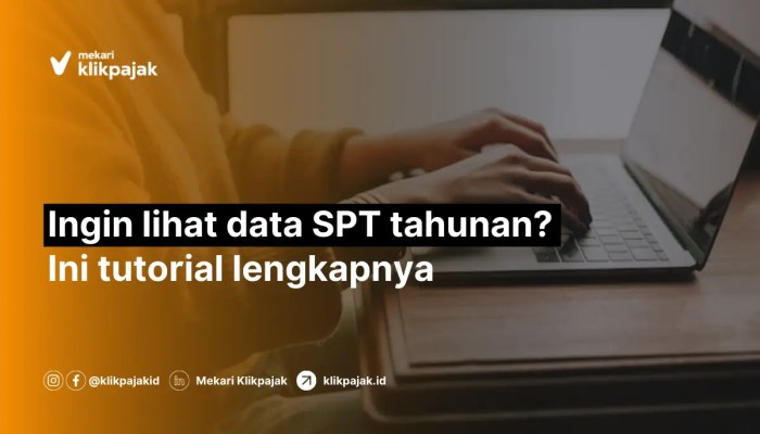 Cara cek status laporan spt tahunan 1770s di djp online