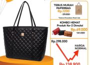 Lazada Tas Totebag Risleting Import Honyan Ulasan Lengkap