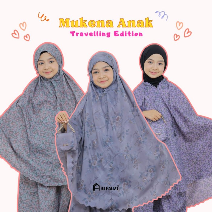Shopee mukena Katun Traveling Jumuna