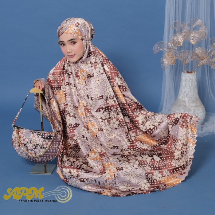 Review mukena Dewasa Motif Anjani Jumuna