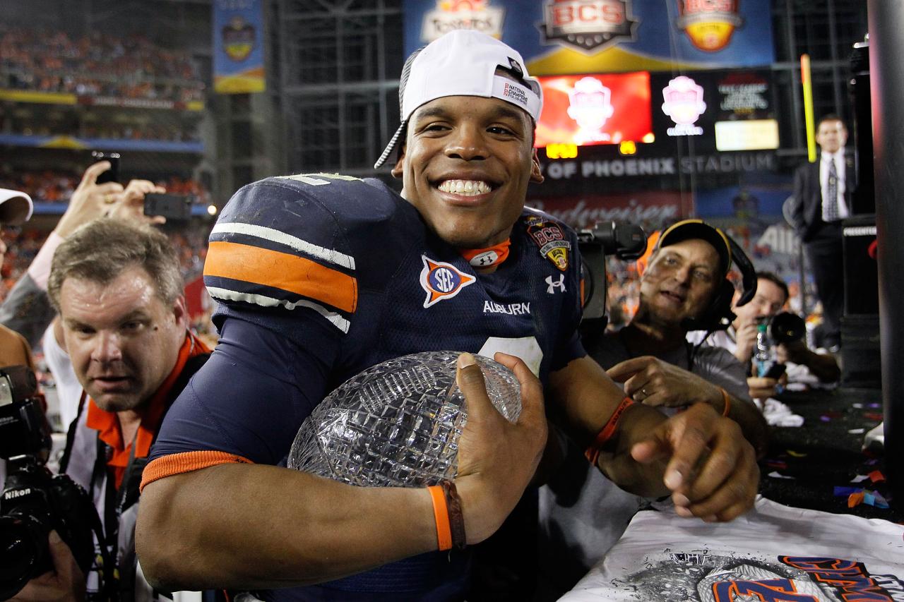 Newton bcs championship auburn tigers quarterback college rookie cox kevin heisman sbnation