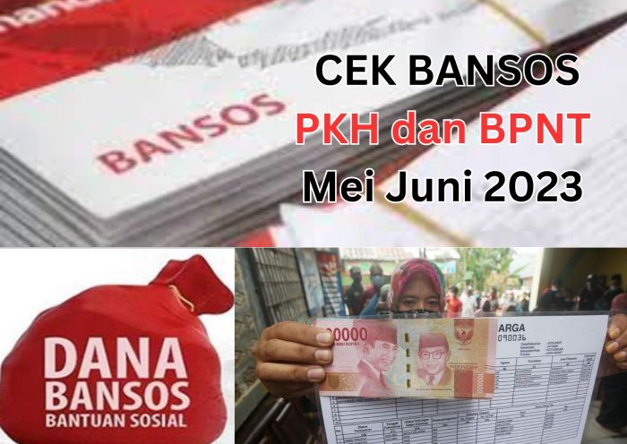 Cek bansos pkh dan bpnt maret 2025 menggunakan nik dan kk
