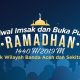 Imsakiyah jadwal aceh timur