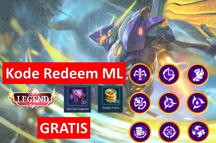 Kode redeem ML terbaru Senin 3 Maret 2025 Ramadan banyak diamond